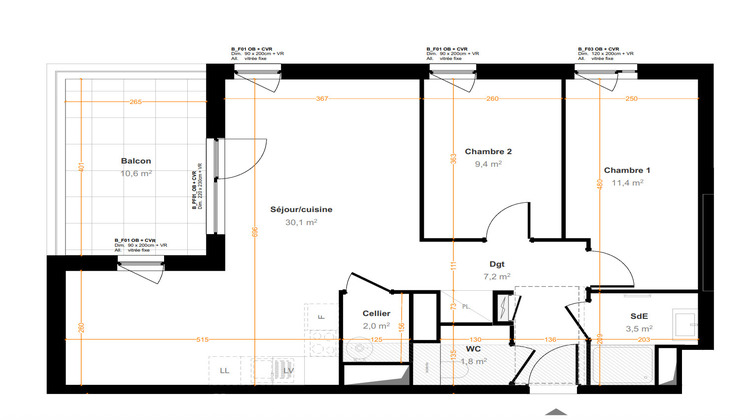 Ma-Cabane - Vente Appartement Thionville, 65 m²
