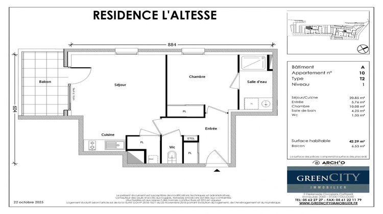 Ma-Cabane - Vente Appartement Thoiry, 42 m²
