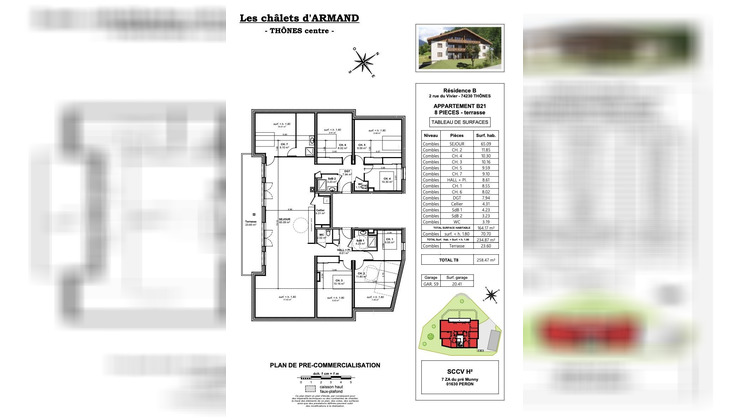 Ma-Cabane - Vente Appartement Thônes, 164 m²