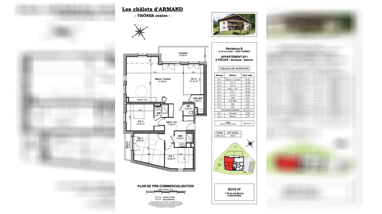 Ma-Cabane - Vente Appartement Thônes, 115 m²