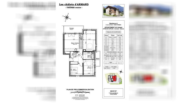 Ma-Cabane - Vente Appartement Thônes, 109 m²