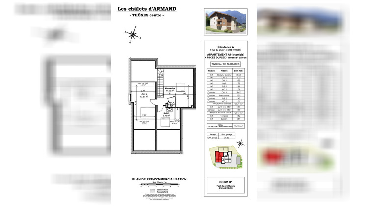 Ma-Cabane - Vente Appartement Thônes, 108 m²
