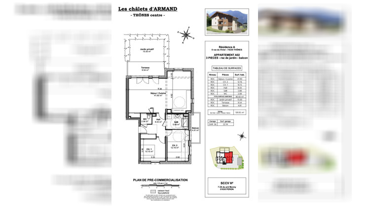 Ma-Cabane - Vente Appartement Thônes, 80 m²