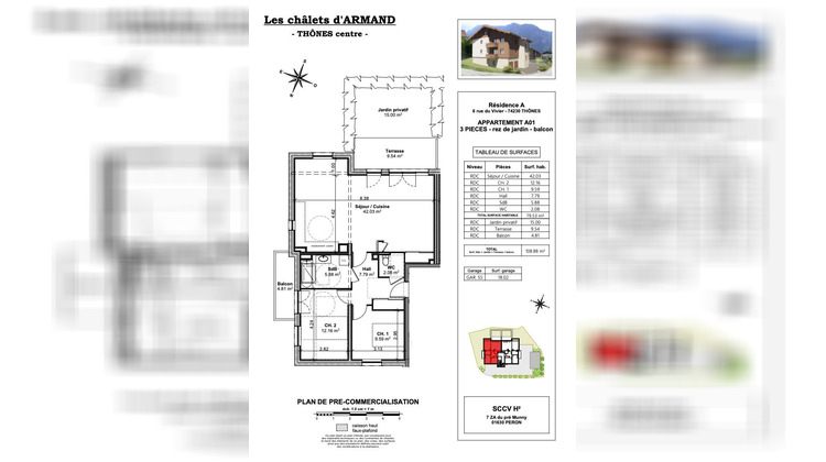 Ma-Cabane - Vente Appartement Thônes, 79 m²