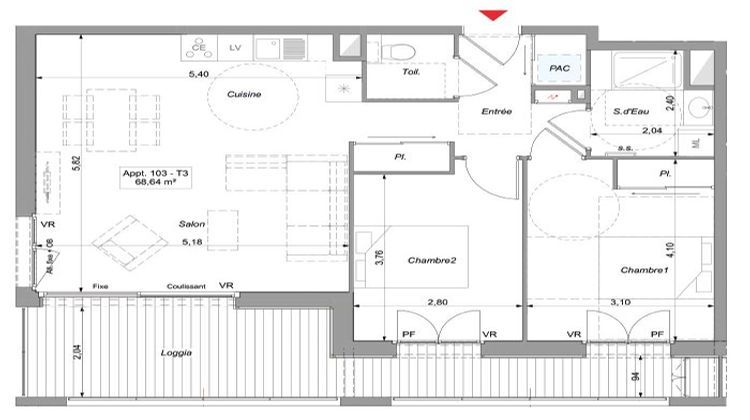 Ma-Cabane - Vente Appartement THONON-LES-BAINS, 68 m²