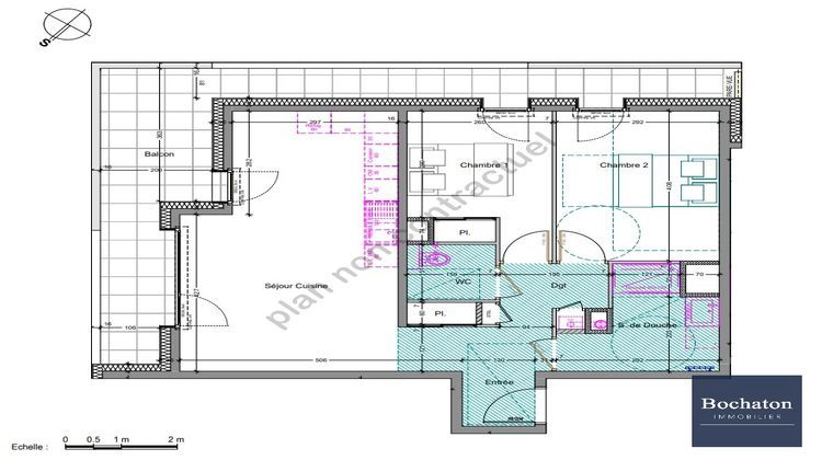 Ma-Cabane - Vente Appartement THONON-LES-BAINS, 63 m²