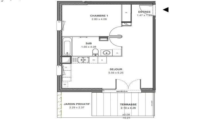 Ma-Cabane - Vente Appartement THONON-LES-BAINS, 45 m²