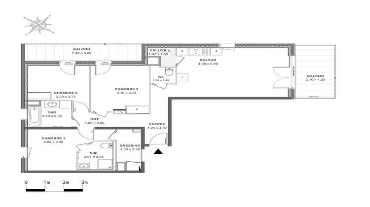 Ma-Cabane - Vente Appartement THONON-LES-BAINS, 82 m²