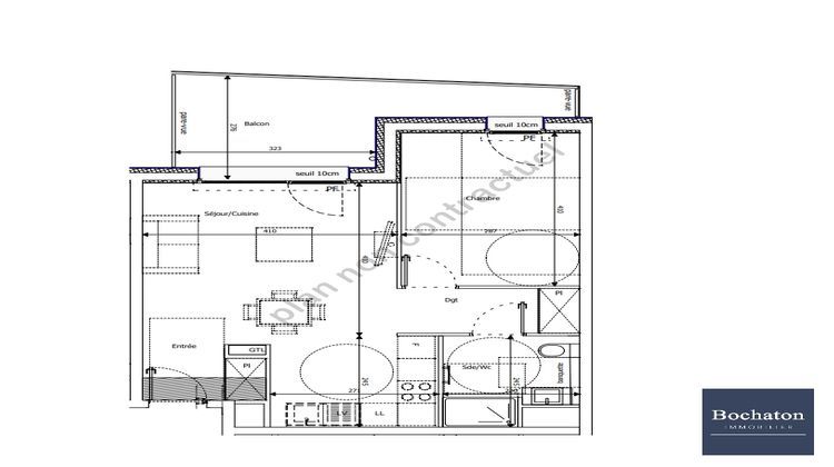 Ma-Cabane - Vente Appartement THONON-LES-BAINS, 46 m²