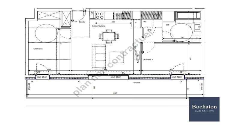 Ma-Cabane - Vente Appartement THONON-LES-BAINS, 56 m²