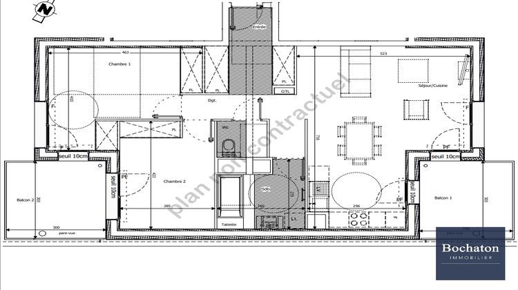 Ma-Cabane - Vente Appartement THONON-LES-BAINS, 76 m²