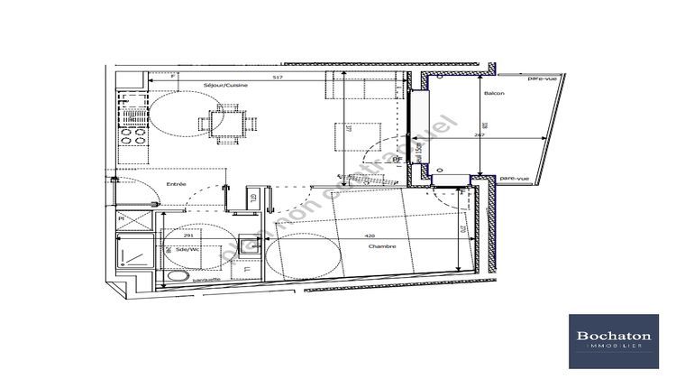 Ma-Cabane - Vente Appartement THONON-LES-BAINS, 42 m²