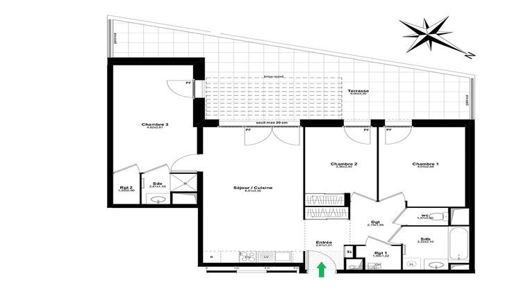 Ma-Cabane - Vente Appartement THONON-LES-BAINS, 79 m²