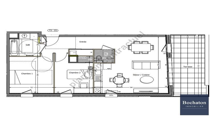 Ma-Cabane - Vente Appartement THONON-LES-BAINS, 62 m²