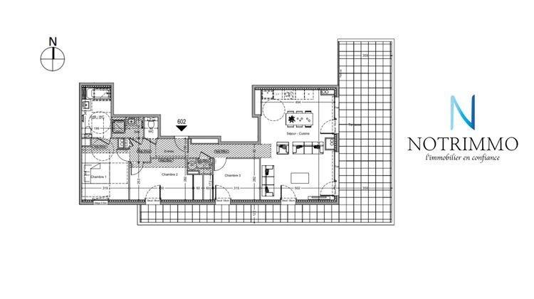 Ma-Cabane - Vente Appartement Thonon-les-Bains, 93 m²