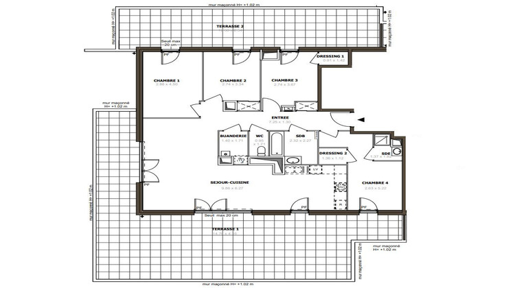 Ma-Cabane - Vente Appartement THONON-LES-BAINS, 111 m²