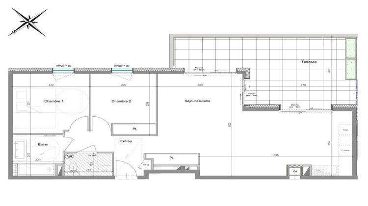 Ma-Cabane - Vente Appartement THONON-LES-BAINS, 75 m²