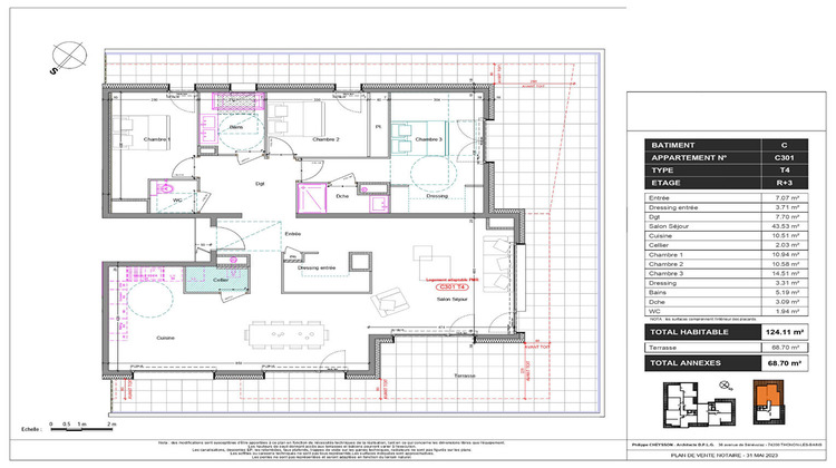 Ma-Cabane - Vente Appartement THONON-LES-BAINS, 124 m²