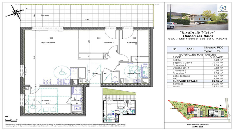 Ma-Cabane - Vente Appartement THONON-LES-BAINS, 79 m²