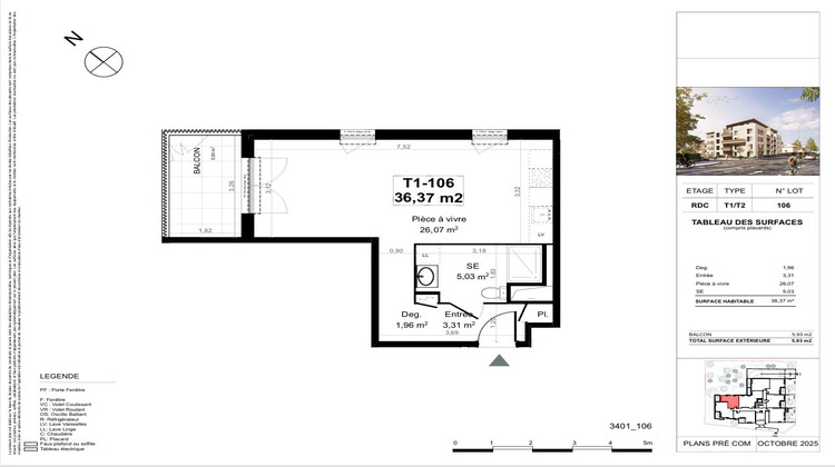 Ma-Cabane - Vente Appartement THONON-LES-BAINS, 36 m²