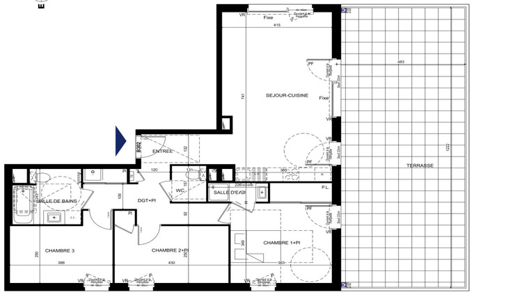 Ma-Cabane - Vente Appartement THONON-LES-BAINS, 88 m²