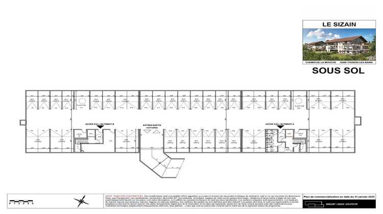 Ma-Cabane - Vente Appartement THONON-LES-BAINS, 44 m²