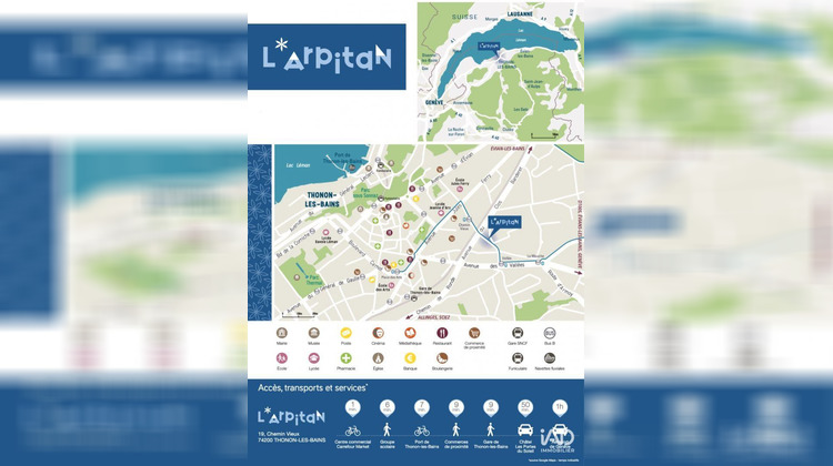 Ma-Cabane - Vente Appartement Thonon-les-Bains, 48 m²