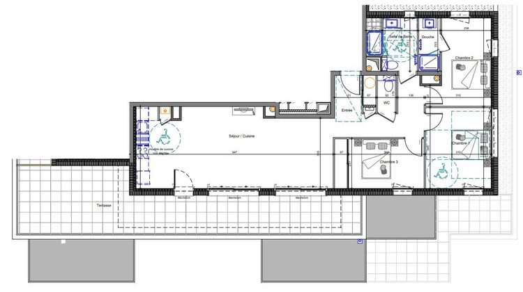 Ma-Cabane - Vente Appartement THONON-LES-BAINS, 87 m²
