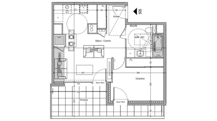 Ma-Cabane - Vente Appartement Thonon-les-Bains, 43 m²