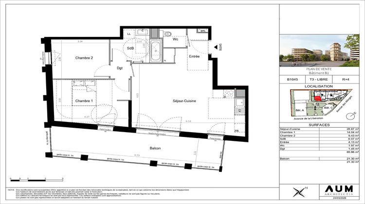 Ma-Cabane - Vente Appartement THONON-LES-BAINS, 65 m²