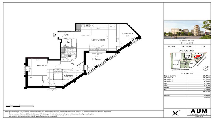 Ma-Cabane - Vente Appartement THONON-LES-BAINS, 86 m²