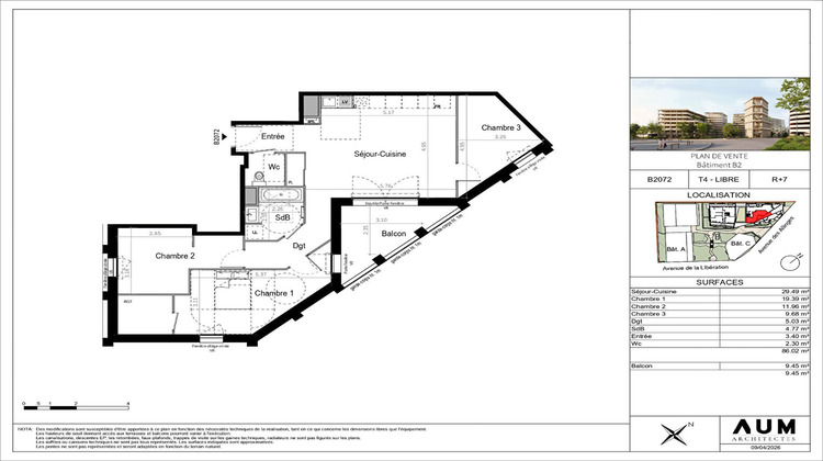 Ma-Cabane - Vente Appartement THONON-LES-BAINS, 86 m²