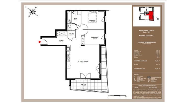 Ma-Cabane - Vente Appartement THONON-LES-BAINS, 73 m²