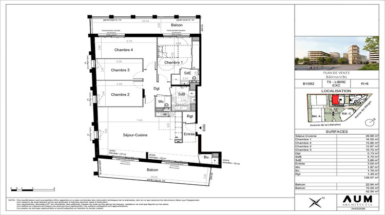 Ma-Cabane - Vente Appartement THONON-LES-BAINS, 129 m²