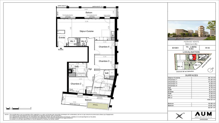 Ma-Cabane - Vente Appartement THONON-LES-BAINS, 106 m²