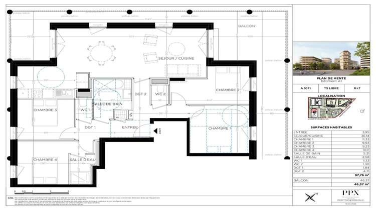 Ma-Cabane - Vente Appartement THONON-LES-BAINS, 97 m²