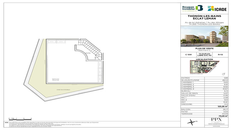 Ma-Cabane - Vente Appartement THONON-LES-BAINS, 125 m²