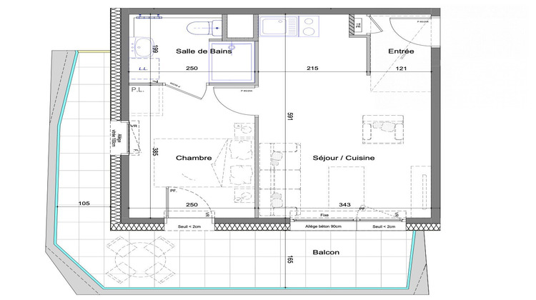 Ma-Cabane - Vente Appartement Thonon-les-Bains, 34 m²