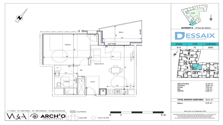 Ma-Cabane - Vente Appartement THONON-LES-BAINS, 50 m²