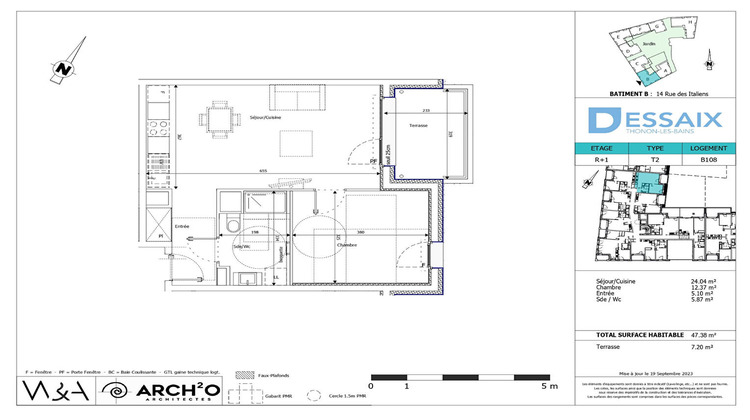 Ma-Cabane - Vente Appartement THONON-LES-BAINS, 47 m²