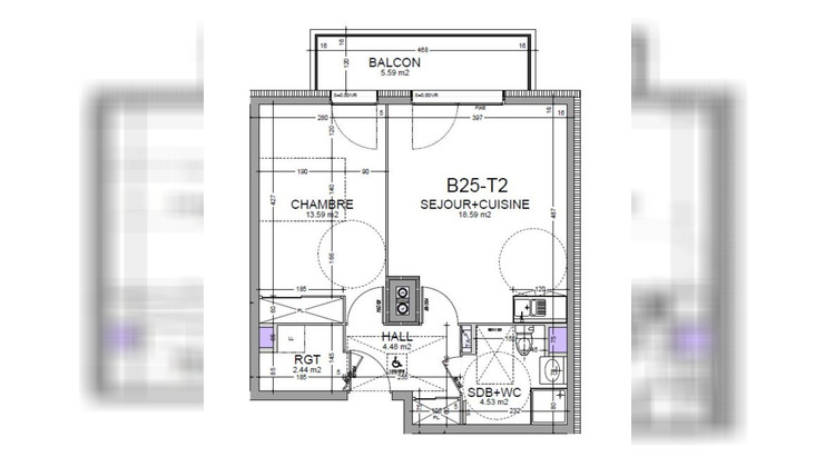 Ma-Cabane - Vente Appartement THONON-LES-BAINS, 43 m²