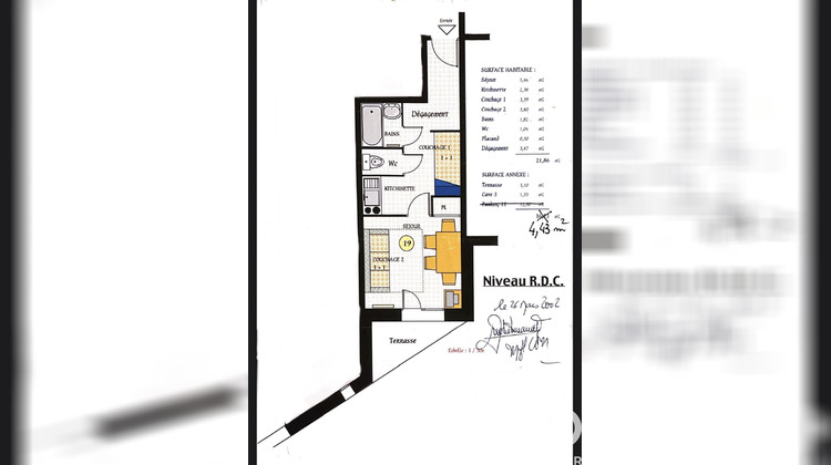 Ma-Cabane - Vente Appartement Tignes, 21 m²