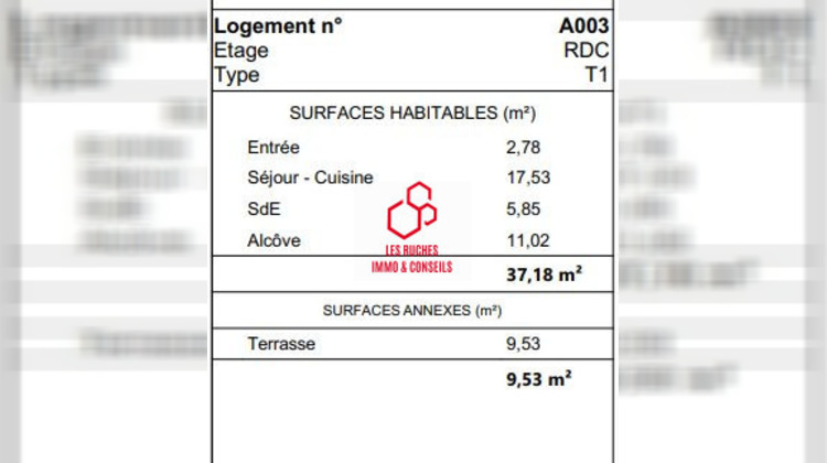 Ma-Cabane - Vente Appartement Torcy, 37 m²
