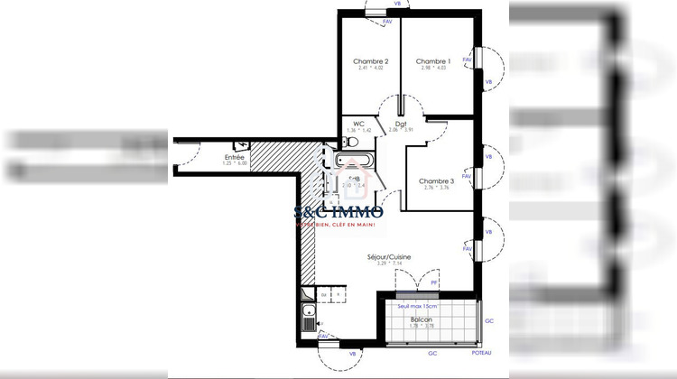 Ma-Cabane - Vente Appartement Torcy, 81 m²