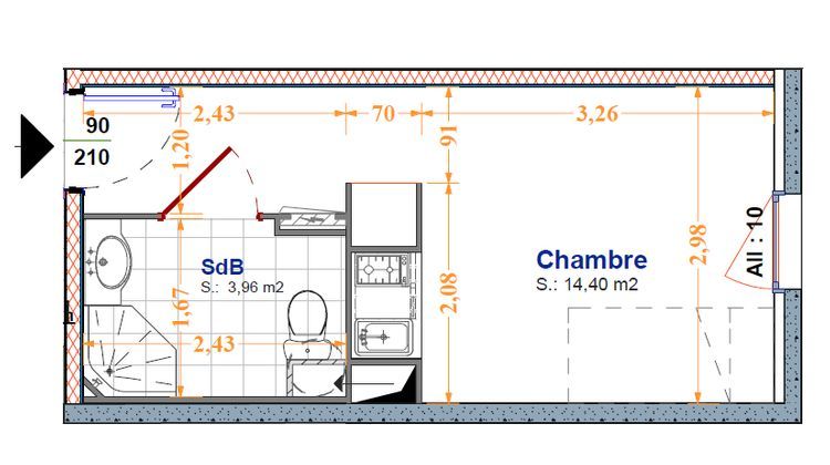 Ma-Cabane - Vente Appartement TOULON, 20 m²