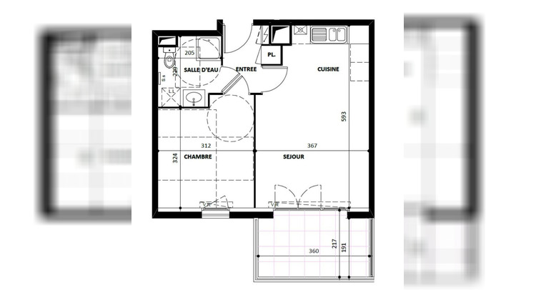 Ma-Cabane - Vente Appartement TOULON, 38 m²