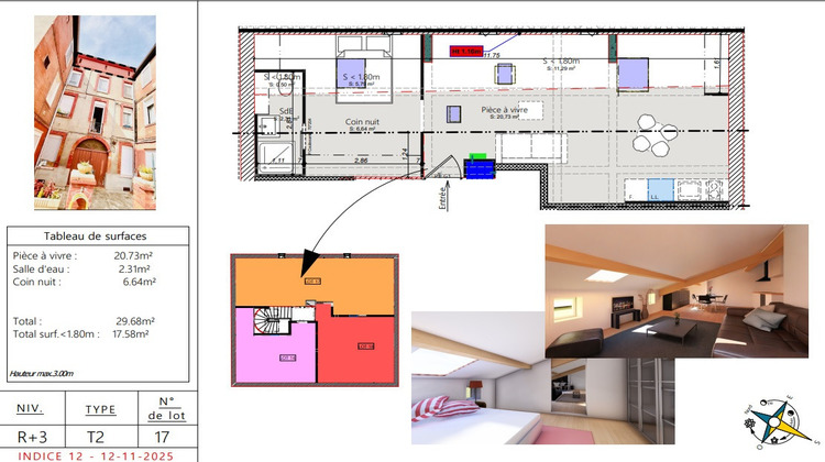 Ma-Cabane - Vente Appartement TOULOUSE, 46 m²