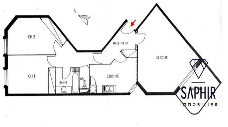 Ma-Cabane - Vente Appartement TOULOUSE, 82 m²