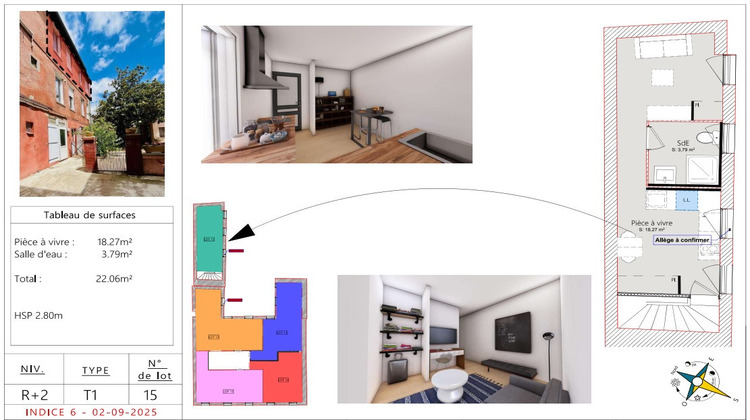 Ma-Cabane - Vente Appartement TOULOUSE, 23 m²