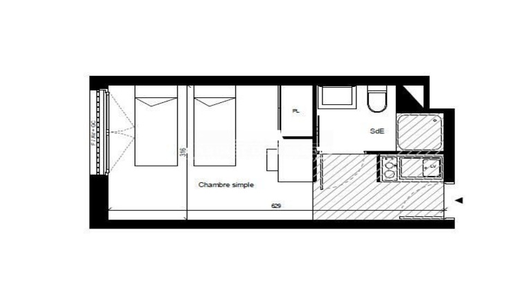Ma-Cabane - Vente Appartement Toulouse, 19 m²